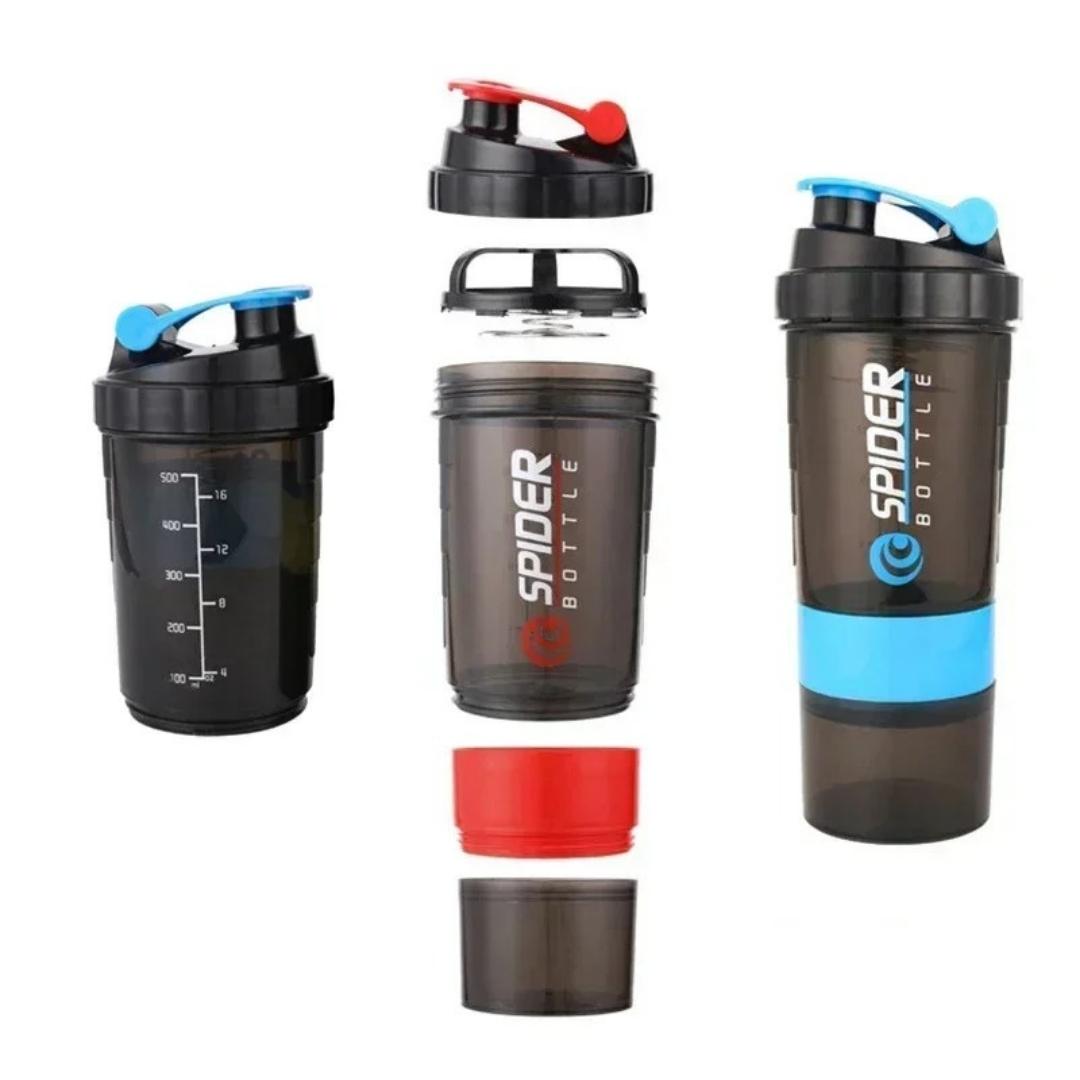 Shaker Spider Bottle – Nutrition, Hydratation, Organisation - FitPerformX