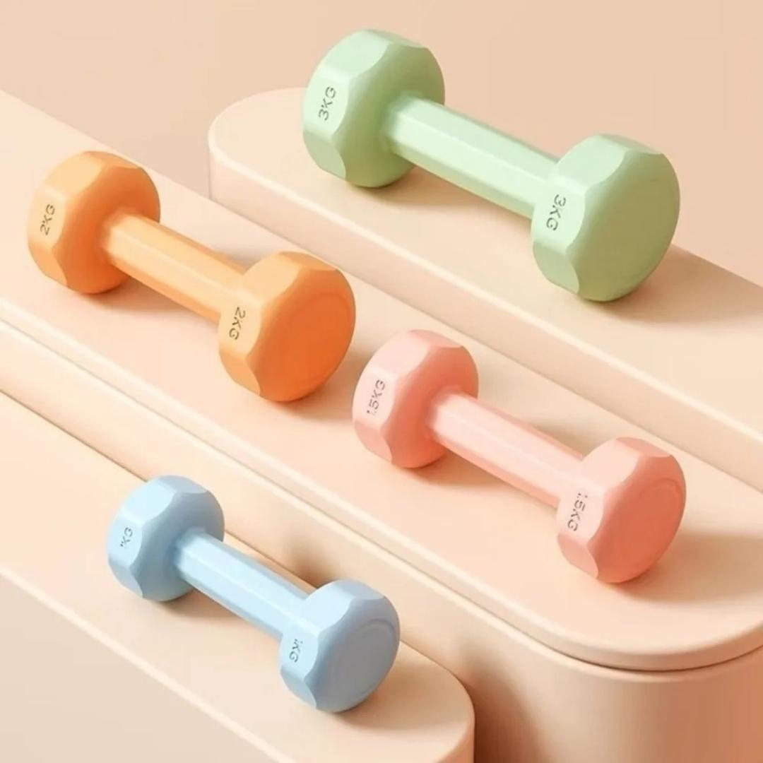 Poids de Fitness Colorés – Confort, Élégance, Efficacité - FitPerformX