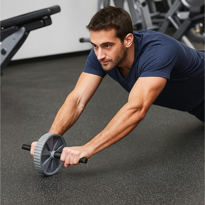 Roue Abdominale Compacte – Gainage & Puissance Noyau - FitPerformX