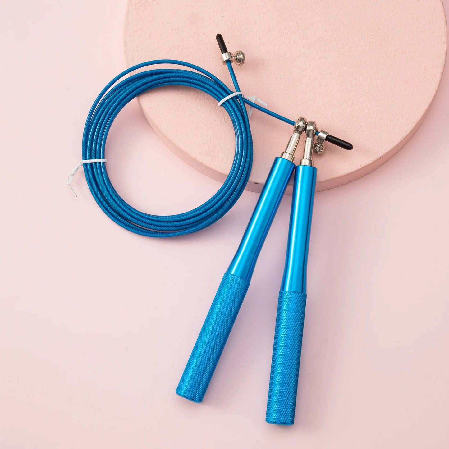 Crankshaft Steel Wire Skipping Rope Fitness Sport Equipment Bearing Skipping Rope Middle School Student Training Aluminum Alloy