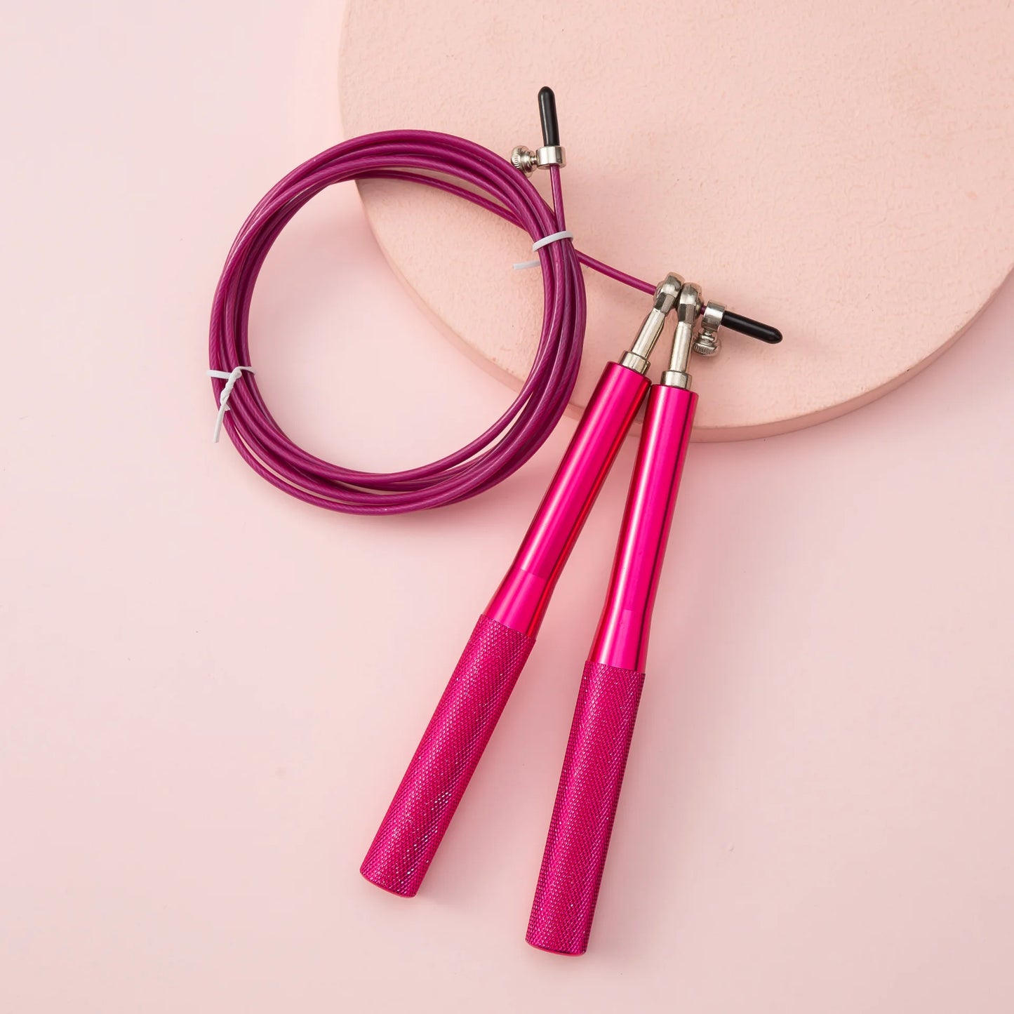 Crankshaft Steel Wire Skipping Rope Fitness Sport Equipment Bearing Skipping Rope Middle School Student Training Aluminum Alloy