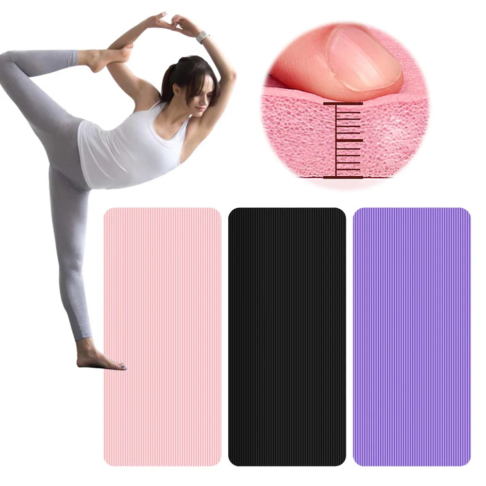 Yoga Mat Non Slip Exercise Mat Thick Solid Color Fitness Mat Yoga Workout Mat Multi-Function for Home Gym - FitPerformX