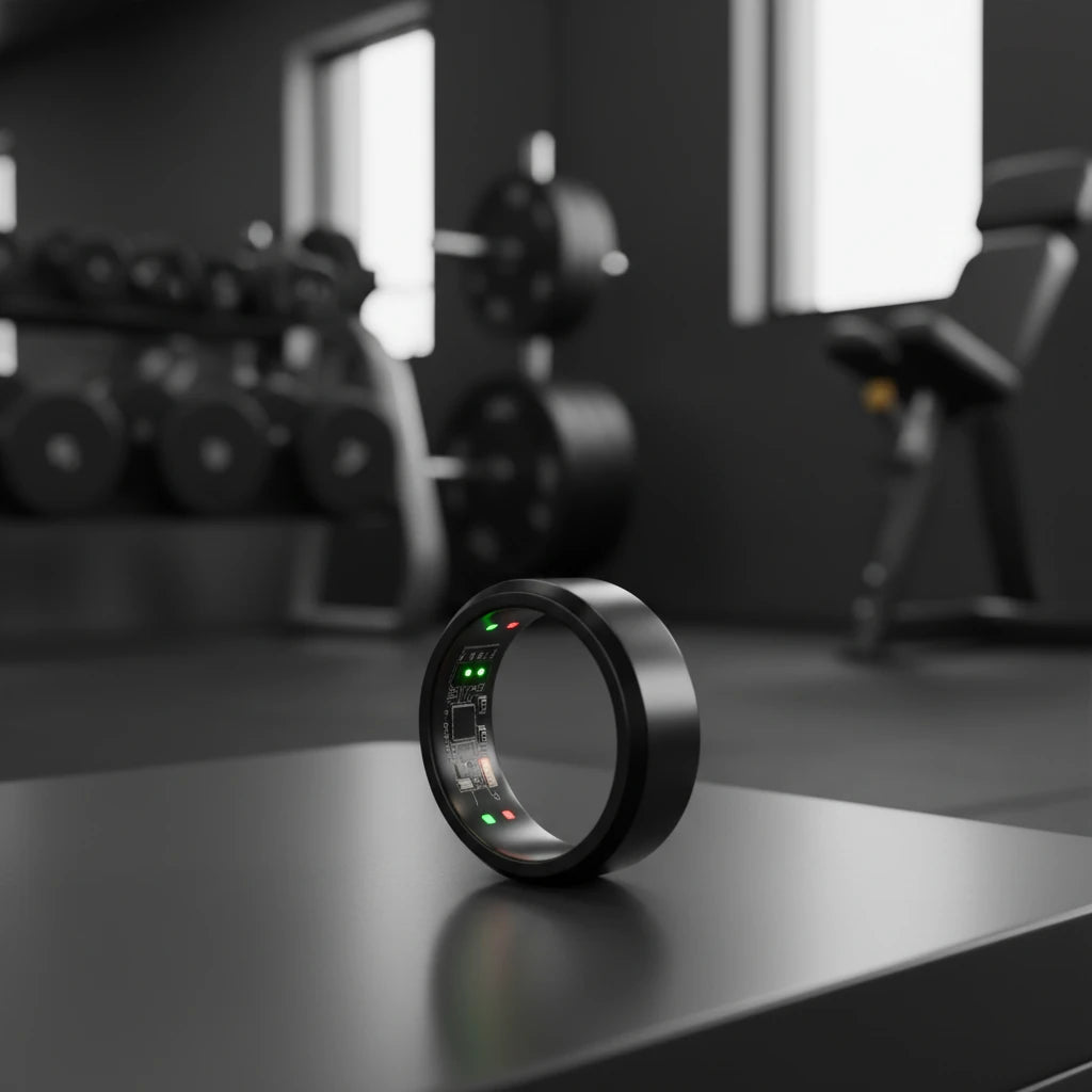 2026 New Smart Ring Men & Women, Heart Rate and Blood Oxygen Monitor Smartring Waterproof, Multi-sport Mode Rings - FitPerformX
