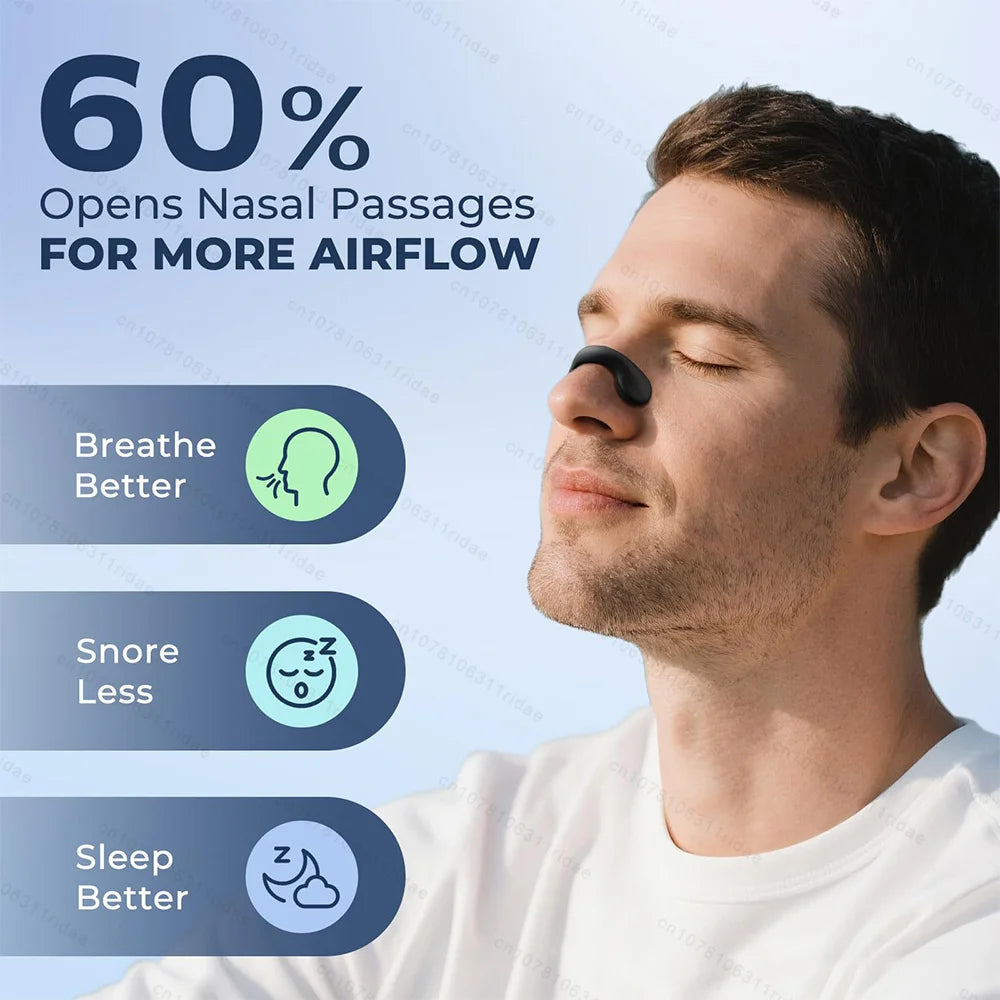 Nasal Breathing Dilator Velcro Nose Strips Increase Air Intake Sports Kit Nose Breathe Refill Reduce Snoring Boost Oxygen