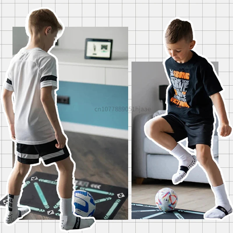 90cm Football Training Mat Durable Non Slip Foldable Kids Adults Dribble Training Mat Football Training Indoor Ourdoor Equipment - FitPerformX