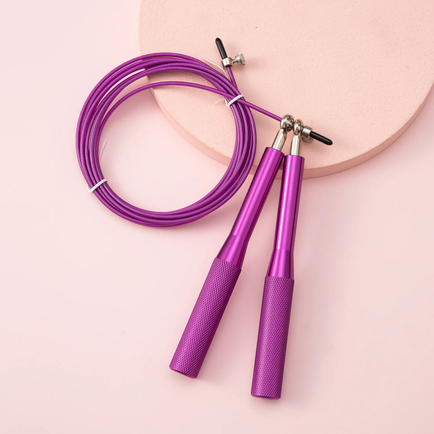 Crankshaft Steel Wire Skipping Rope Fitness Sport Equipment Bearing Skipping Rope Middle School Student Training Aluminum Alloy