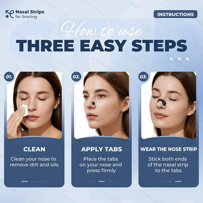 Nasal Breathing Dilator Velcro Nose Strips Increase Air Intake Sports Kit Nose Breathe Refill Reduce Snoring Boost Oxygen