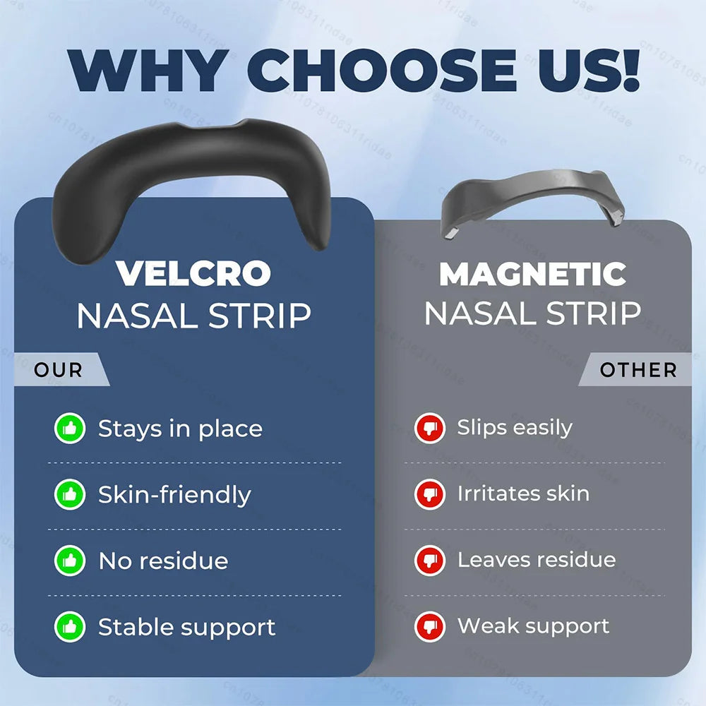 Nasal Breathing Dilator Velcro Nose Strips Increase Air Intake Sports Kit Nose Breathe Refill Reduce Snoring Boost Oxygen