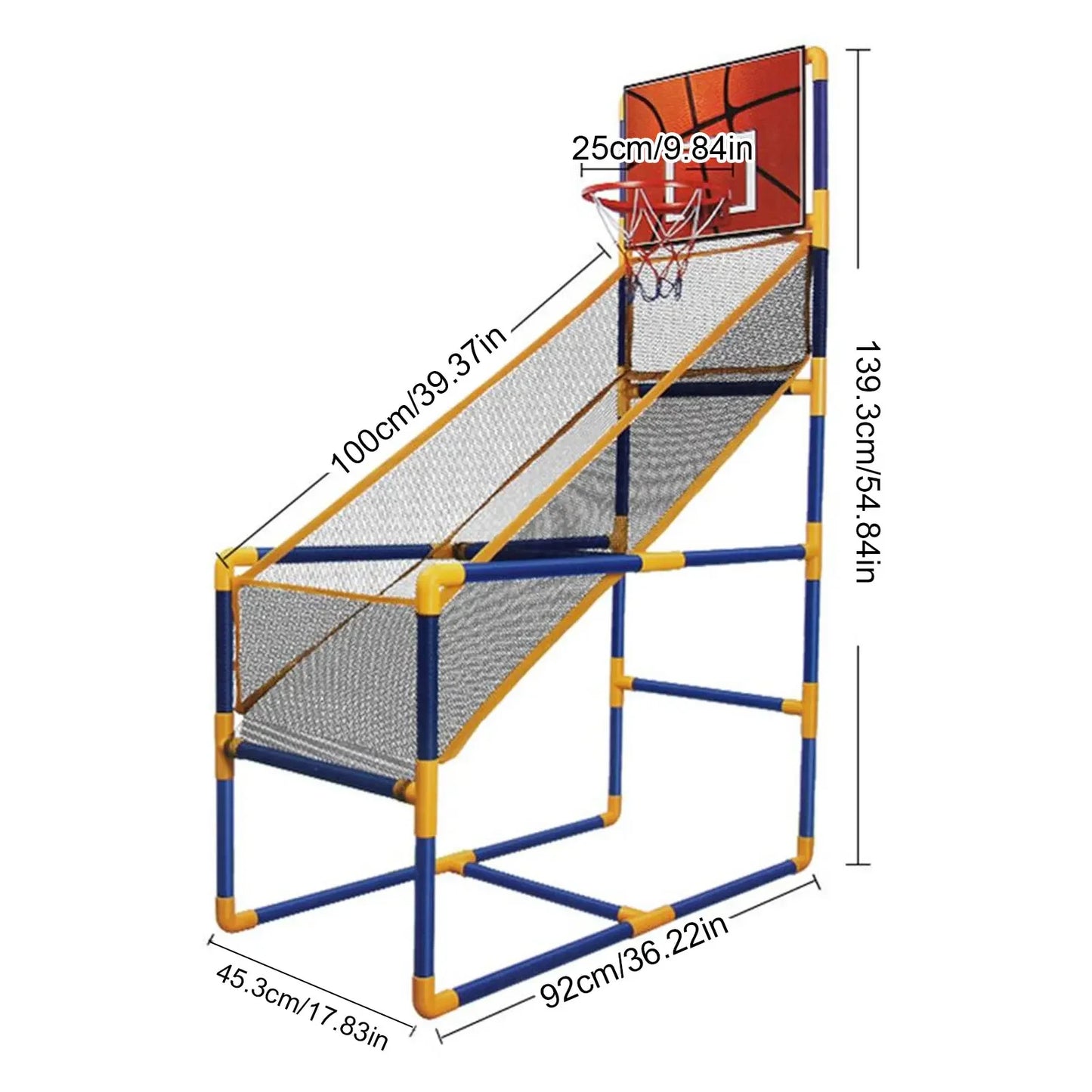 Basketball Stands for Room Height Adjustable Kids Basketball Goal Hoop Toy Set Basketball For Boys Training Practice Accessories