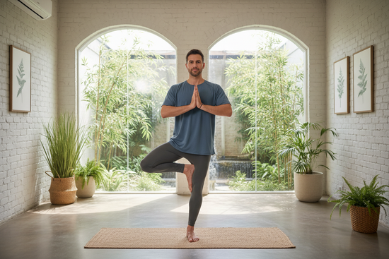 Yoga male instructor